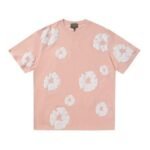 T-shirt Denim Tears White Clouds Pink