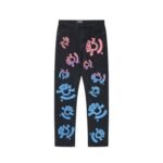 Jeans Denim Tears Multicolor Print Black