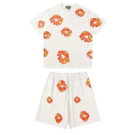 Set Denim Tears Floral Print White