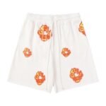 Shorts Denim Tears Floral Print White