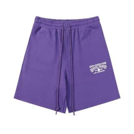 Shorts Denim Tears African Diaspora Logo Purple