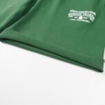 Shorts Denim Tears African Diaspora Logo Green - Image 3