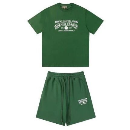 Set Denim Tears African Diaspora Logo Green