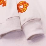 Hoodie Denim Tears x Offset Set Floral Print White - Image 3