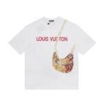 T-shirt Louis Vuitton LV White Bag Print