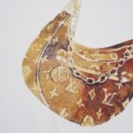 T-shirt Louis Vuitton LV White Bag Print - Image 3