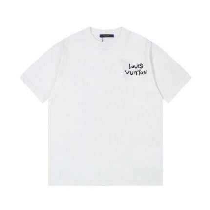 T-shirt Louis Vuitton LV White Instrument Graphic