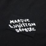 T-shirt Louis Vuitton LV Black Sleeve Monogram - Image 4