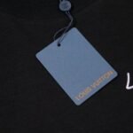 T-shirt Louis Vuitton LV Black Yellow Monogram - Image 3