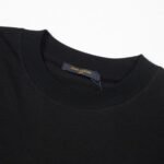 T-shirt Louis Vuitton LV Black Yellow Monogram - Image 4