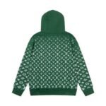 Hoodie Louis Vuitton LV Green Monogram Gradient - Image 2