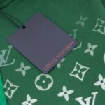 Hoodie Louis Vuitton LV Green Monogram Gradient - Image 6