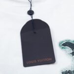 T-shirt Louis Vuitton White Green LV - Image 6