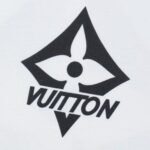 T-shirt Louis Vuitton White Monogram Logo - Image 4