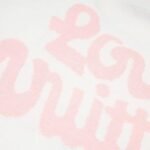 T-shirt Louis Vuitton White Floral Logo - Image 5