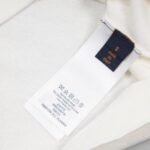 T-shirt Louis Vuitton White Floral Logo - Image 8