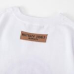 T-shirt Louis Vuitton LV White Pink Logo - Image 4