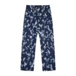 Jeans Louis Vuitton LV Blue Floral Print