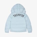 Jacket Puffer Trapstar Irongate Hooded Ice Blue