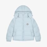 Jacket Puffer Trapstar Irongate Hooded Ice Blue - Image 2