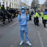 Corteiz Alcatraz Jogger Baby Blue - Image 3