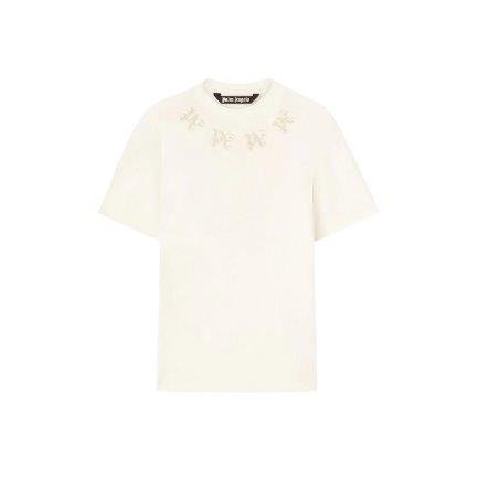 IMG18894 T-shirt Palm Angels Monogram Print Off White - Image 1