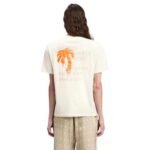 T-shirt Palm Angels Monogram Print Off White - Image 4