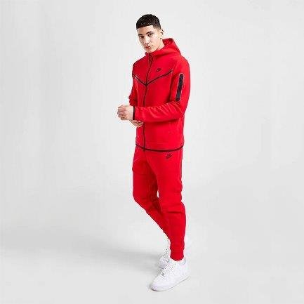 IMG18979 Set Nike Tech Fleece Red - Image 1