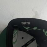 Trapstar Script Fitted Cap Black/Green - Image 6