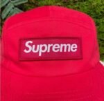 Cap Supreme Military Camp Red - Image 3