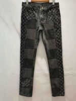 Jeans Louis Vuitton x Nigo Giant Damier Waves MNGM - Image 2
