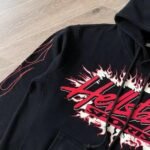 Hoodie Hellstar Sports Future Flame Black - Image 4