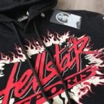 Hoodie Hellstar Sports Future Flame Black - Image 6