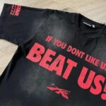 T-shirt Hellstar Hellstar Beat Us! Black - Image 4