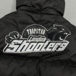 Trapstar Shooters Hooded Puffer Black/Reflective - Image 5