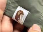 Jacket BAPE x OVO Loose Fit MA-1 Olive Drab - Image 15