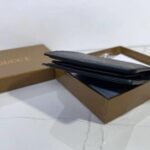 Wallet Gucci Black Embossed Leather - Image 4