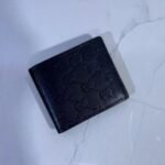 Wallet Gucci Black Embossed Leather - Image 7