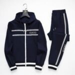 Set Gucci Tracksuit Navy Striped