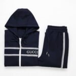 Set Gucci Tracksuit Navy Striped - Image 4