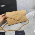 Yves Saint Laurent Small Envelope Chain Wallet - Image 15