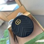 Gucci Marmont Mini Round Bag - Image 2