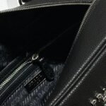 Prada Bauletto Vitello Daino Tote Bag - Image 5
