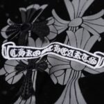 T-shirt Chrome Hearts Floral Graphic Black - Image 5