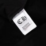 T-shirt Chrome Hearts Floral Graphic Black - Image 10