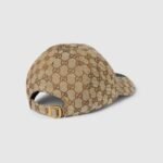 Cap Gucci canvas baseball hat Beige and ebany - Image 3