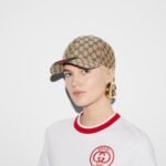Cap Gucci canvas baseball hat Beige and ebany - Image 4
