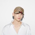 Cap Gucci canvas baseball hat Beige and ebany - Image 5