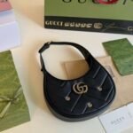 Gucci Marmont GG Half Moon Bag - Image 6
