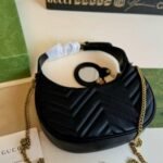 Gucci Marmont Half Moon Bag - Image 4